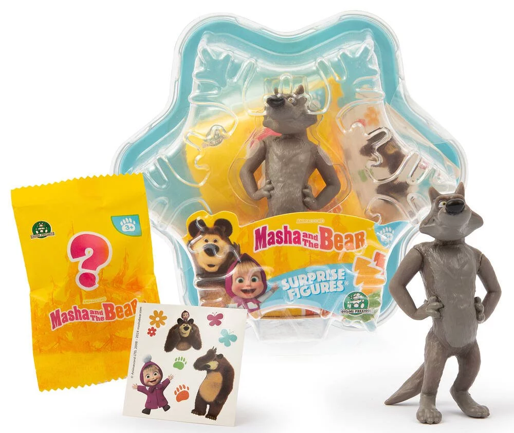 MASCHA UND DER BÄR CHARAKTER ÜBERRASCHUNG - GIOCHI PREZIOSI