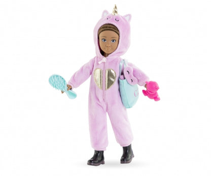 EINHORN-STRAMPLER FÜR PUPPEN MIT ZUBEHÖR - COROLLE