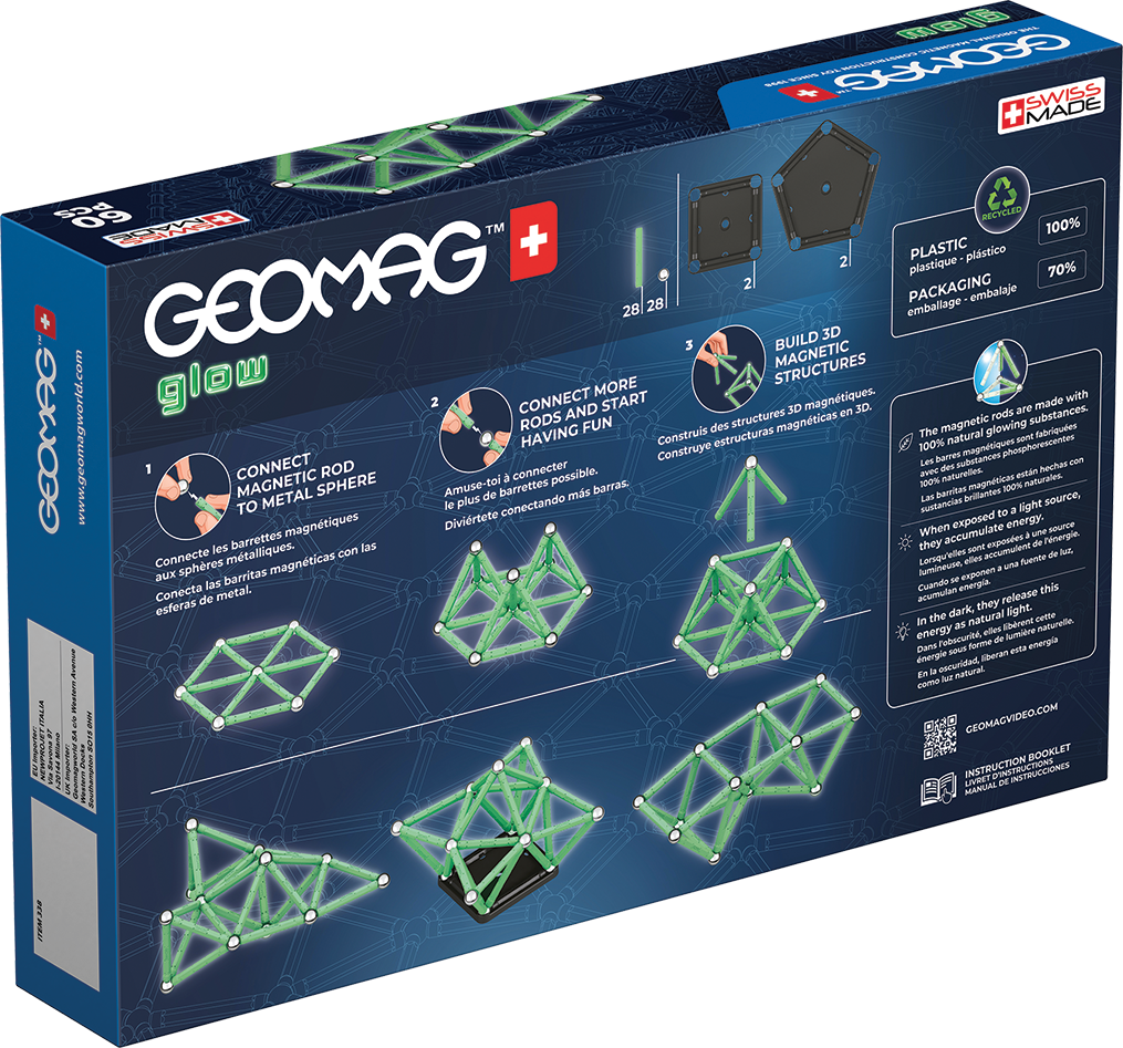 338 GLOW RECYCLED 60 - GEOMAGWORLD