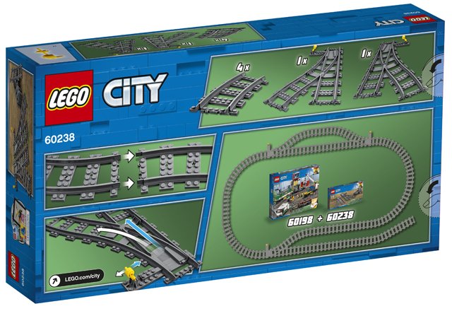 AIGUILLAGES - TRAIN DE PASSAGERS 60238 - LEGO