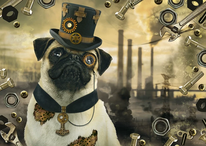 PUZZLE MOPS 1000 TEILE - SCHMIDT