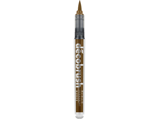 PENNA DECO BRUSH METALLICA BRONZO - KARIN