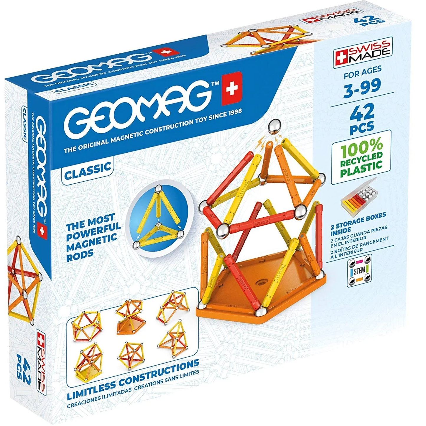 271 CLASSIC RECYCLED 42 - GEOMAGWORLD