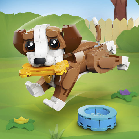 CAGNOLINO GIOCOSO - CREATOR 31382 - LEGO