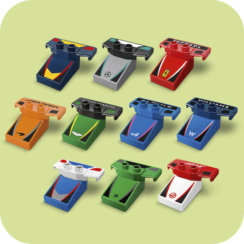 VOITURE DE COURSE ET PILOTES - DUPLO 10445 - LEGO