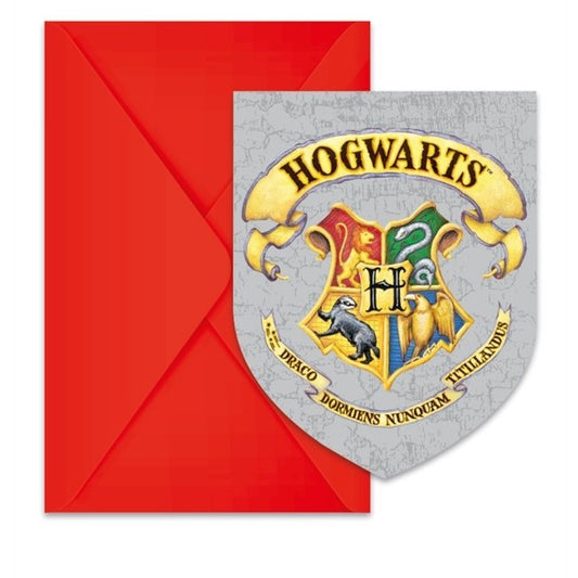 6 INVITI HARRY POTTER - AMSCAN