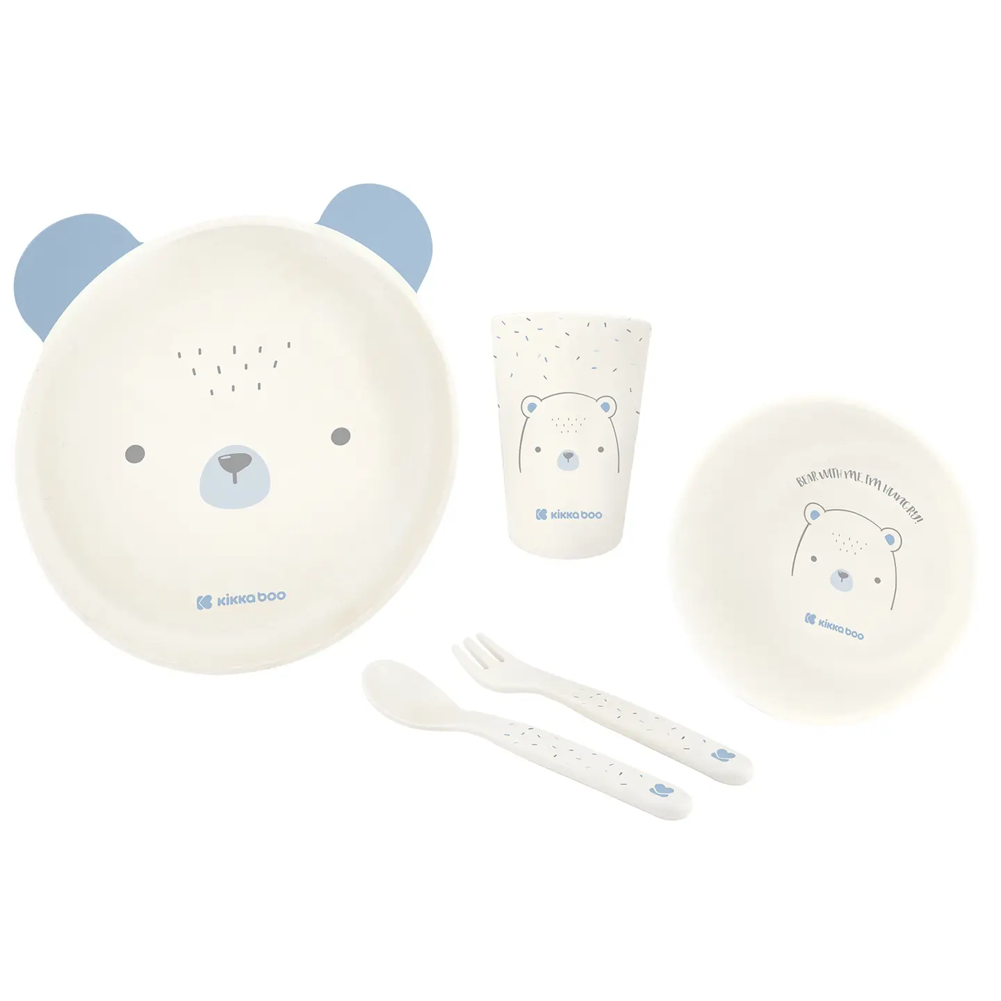 GESCHIRR-SET – BLUE BEAR – KIKKABOO