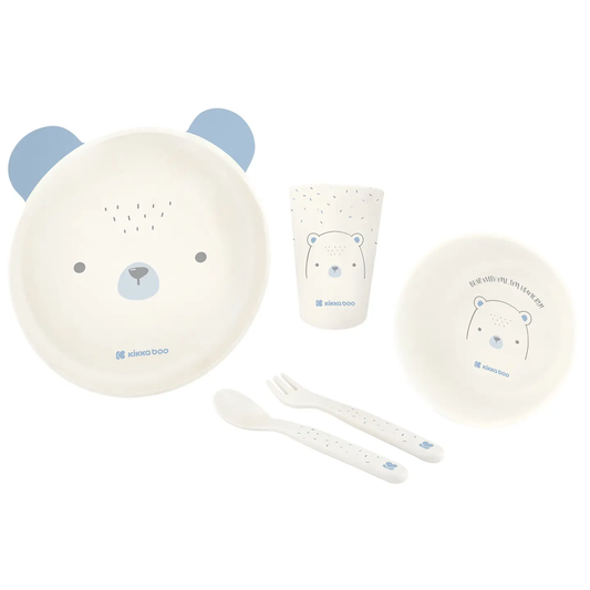 GESCHIRR-SET – BLUE BEAR – KIKKABOO