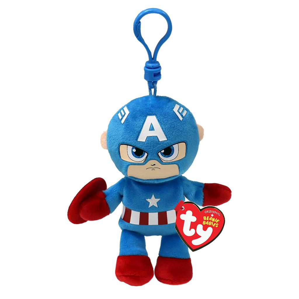 CAPTAIN AMERICA PLÜSCHSPIELZEUG MIT HAKEN 