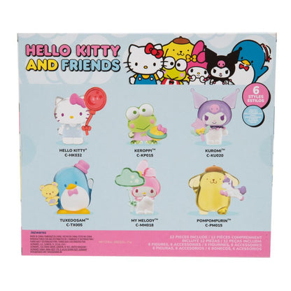 6 FIGUREN-SET - HELLO KITTY - GIOCHI PREZIOSI