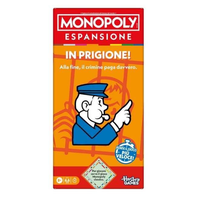 MONOPOLY ERWEITERUNG - IM GEFÄNGNIS - HASBRO