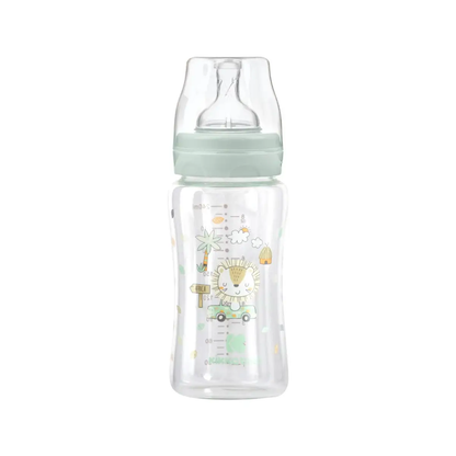 GLASFLASCHE 240ML - JUNGLE KING MINT - KIKKABOO