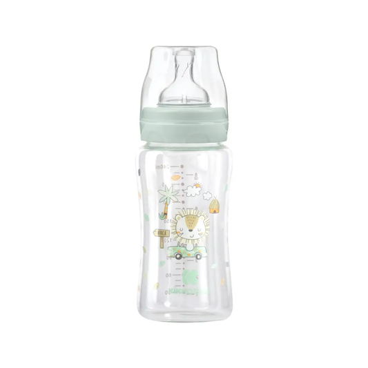 GLASFLASCHE 240ML - JUNGLE KING MINT - KIKKABOO