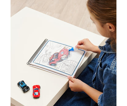 LIVRE DE COLORIAGE CARS AVEC STYLO À EAU XL - ART & FUN