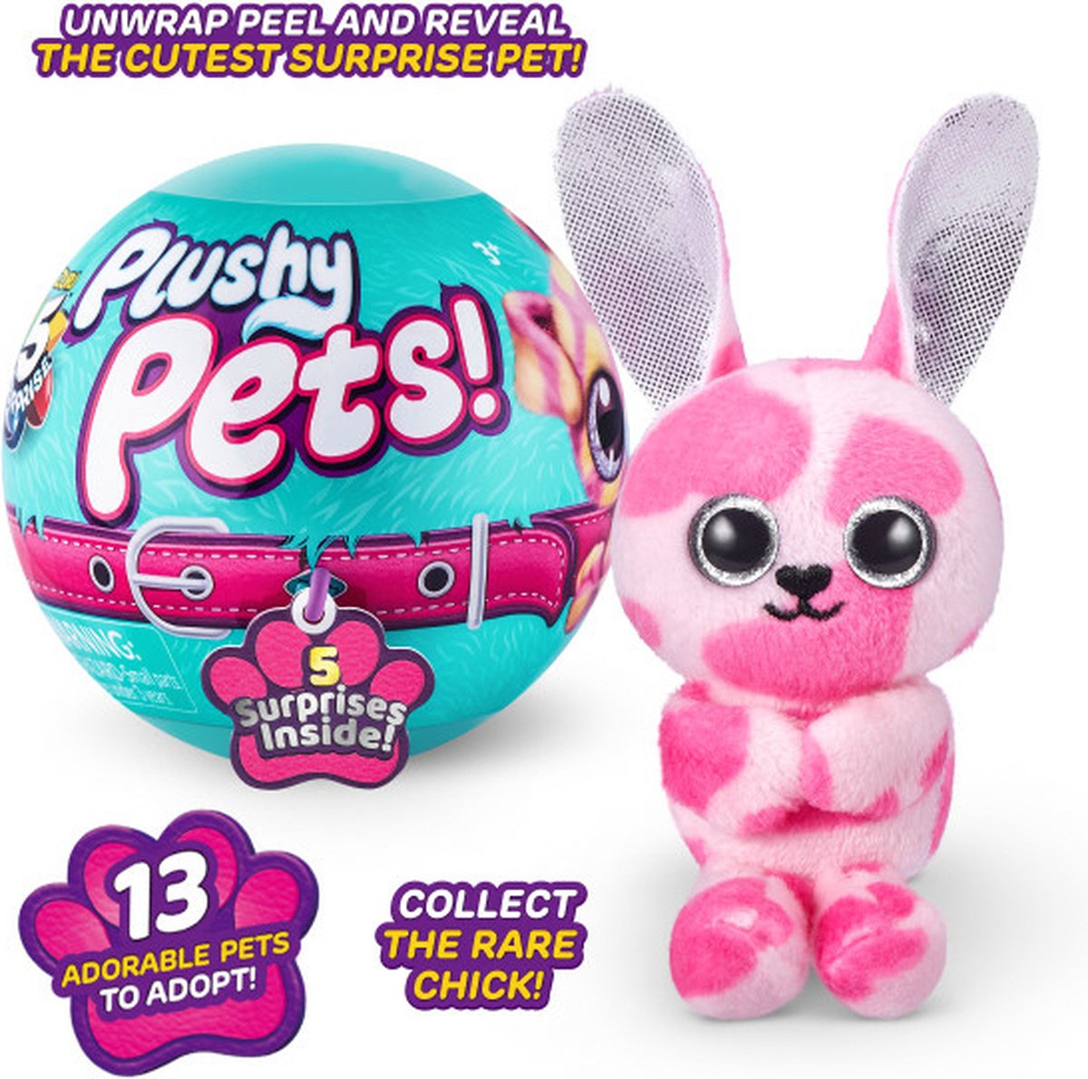 PLUSHY PETS SERIE 1 SORTIERTE - ZURU