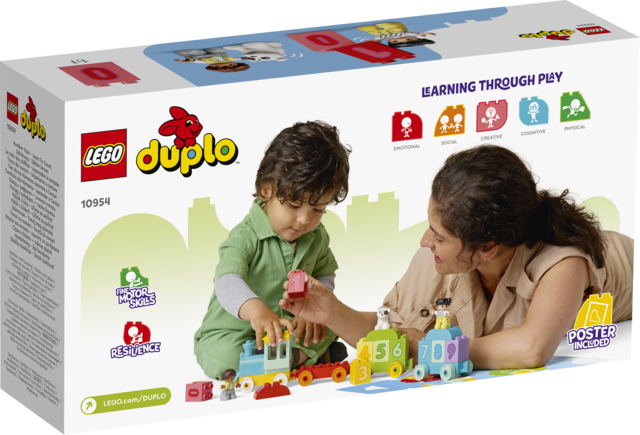 LE TRAIN DES CHIFFRES - DUPLO 10954 - LEGO