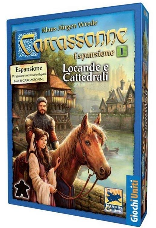 Carcassonne: Gasthöfe und Kathedralen (Erweiterung) - GIOCHI UNITI - IT