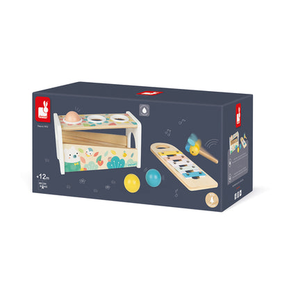 2-IN-1-SPIELZEUG MIT XYLOFON – JANOD