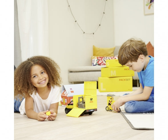 DHL-TRANSPORTER - DICKIE TOYS