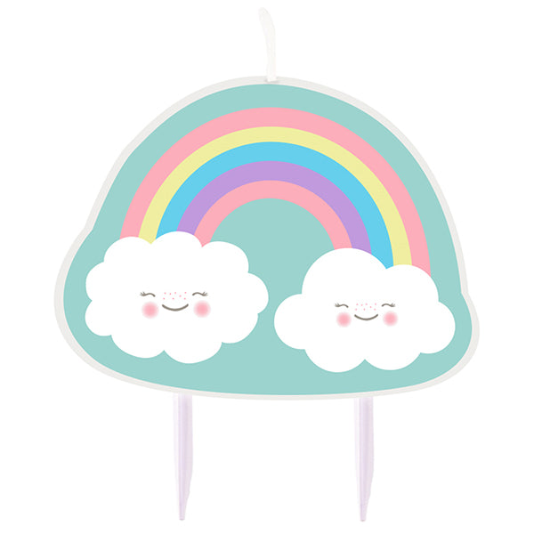 RAINBOW-KERZEN-SET - AMSCAN
