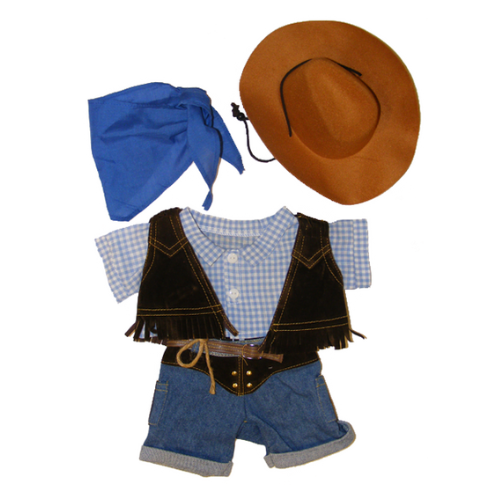 COWBOY-OUTFIT – 40 CM – MAKE A TEDDY