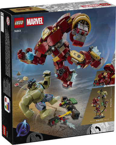 BATTAGLIA EPICA HULKBUSTER - SUPER HEROES 76343 - LEGO