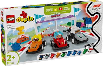 VOITURE DE COURSE ET PILOTES - DUPLO 10445 - LEGO