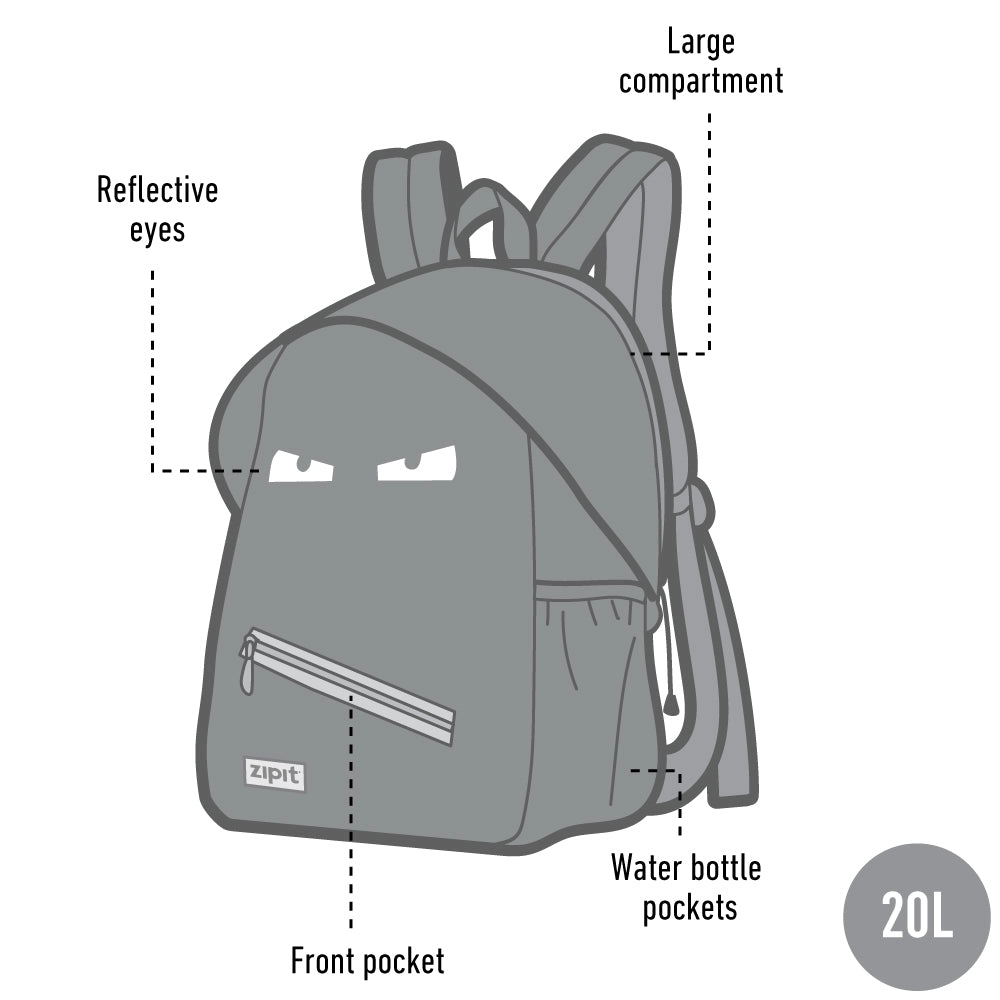 RUCKSACK GRILLZ PINK NEON – ZIPIT