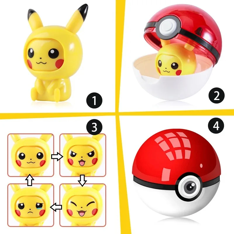 POKEMON BALL VERSCHIEDENE CHARAKTERE - POKEMON