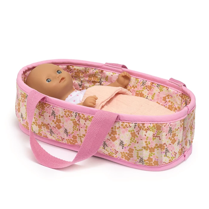 POUPÉE 20 CM AVEC BERCEAU MINI BARBARA- POMEA BY DJECO