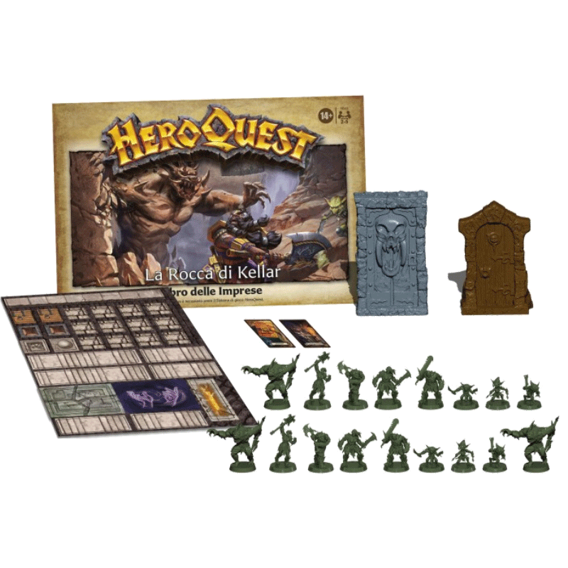 HEROQUEST KELLAR'S BITE - HASBRO - ITALIEN