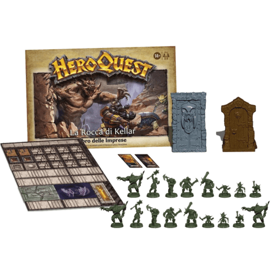 HEROQUEST KELLAR'S COCK - HASBRO - ITALIENISCH