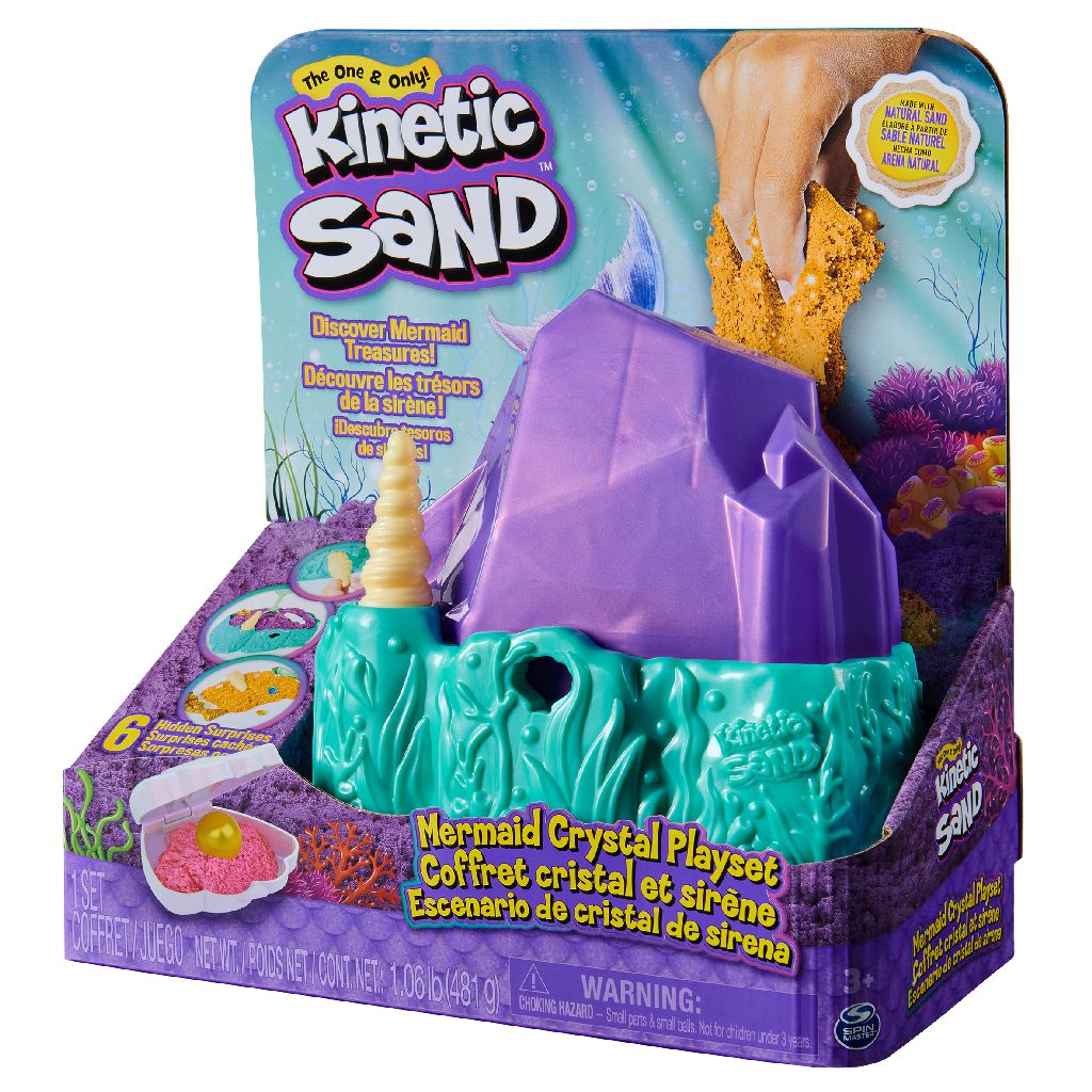 KINETIC SAND LE CRISTAL DE LA SIRÈNE - SPINMASTER