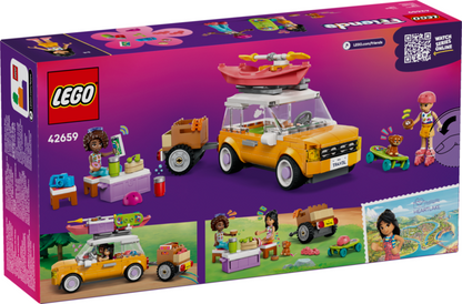 VOYAGE EN VOITURE AVEC LE CHIOT - FRIENDS 42659 - LEGO