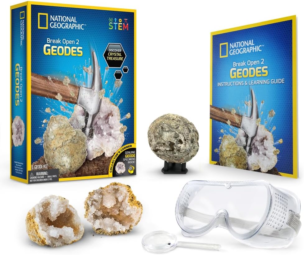NATIONAL GEOGRAPHIC KRISTALLE WISSENSCHAFTLICHER BAUSATZ - GIOCHI PREZIOSI