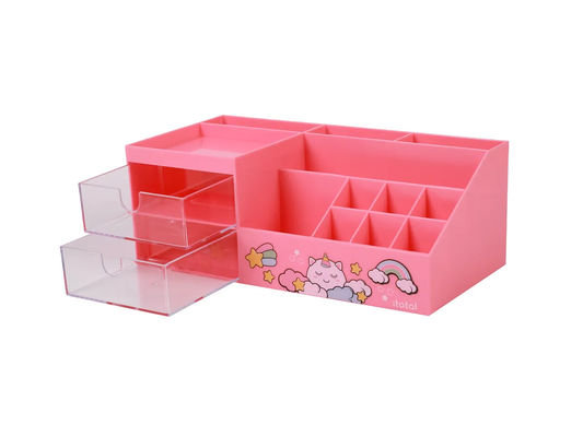 ORGANIZER DA TAVOLO UNICORN PINK - I-TOTAL