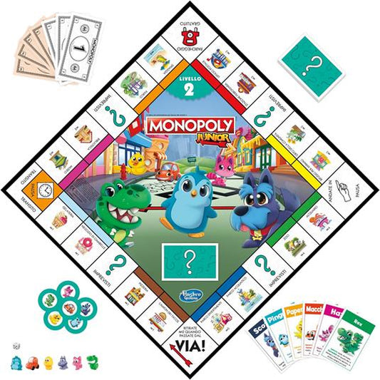 MONOPOLY JUNIOR 2 SPIELER - HASBRO GAMING - DE