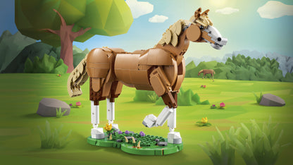 CHEVAL MERVEILLEUX - CRÉATEUR 31166 - LEGO