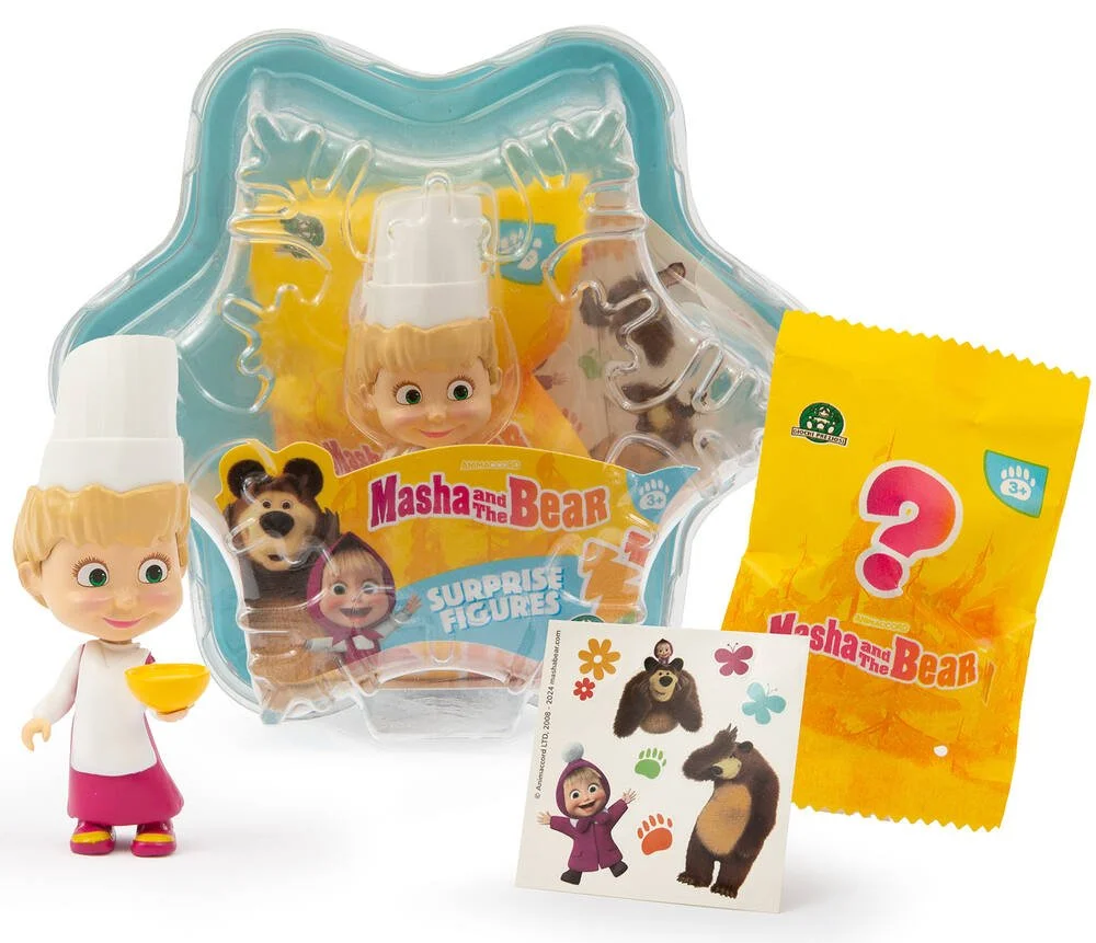 MASCHA UND DER BÄR CHARAKTER ÜBERRASCHUNG - GIOCHI PREZIOSI