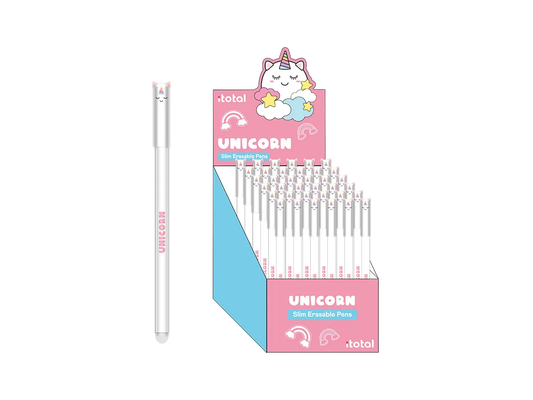 PENNA GEL UNICORN BLU CANCELLABILE - I-TOTAL