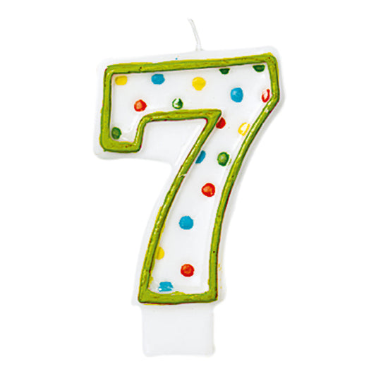 CANDELA NUMERO 7 - AMSCAN