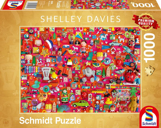 VINTAGE-SOUVENIR-PUZZLE 1000 TEILE - SCHMIDT