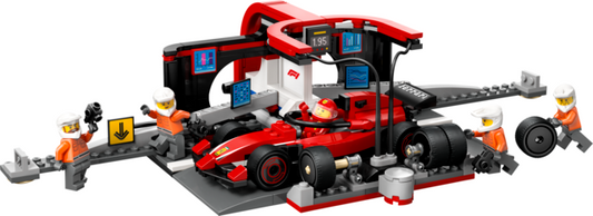 PIT STOP AVEC MÉCANICIENS - CITY F1 60443 - LEGO