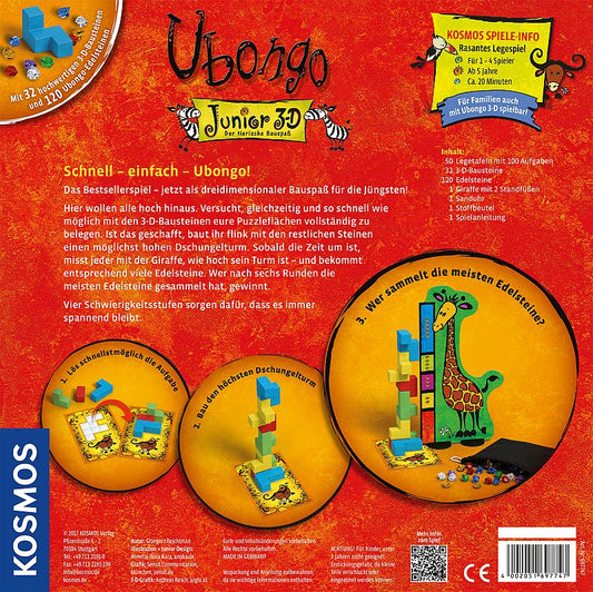 UBONGO JUNIOR 3D - GIOCHI UNITI - DE