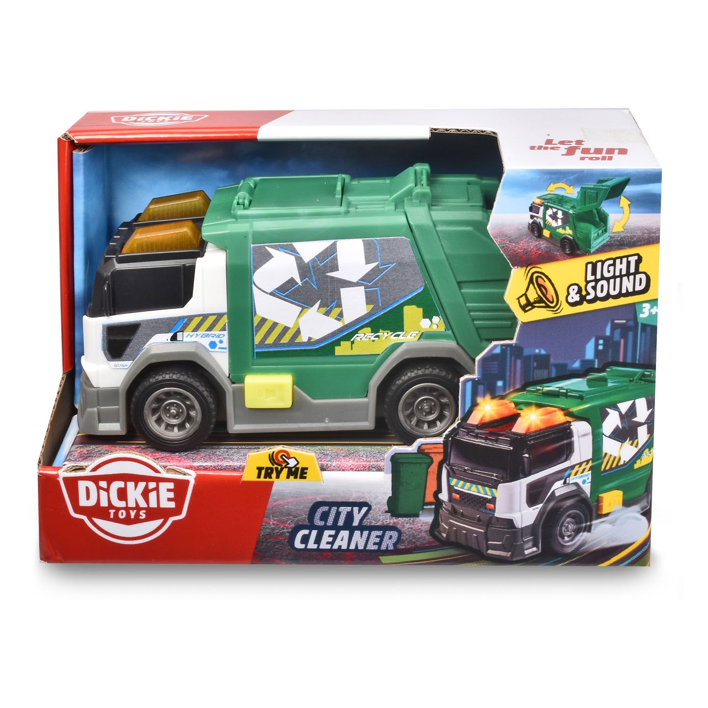 CITY CLEANER GRÜN - DICKIE TOYS