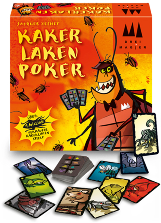 KAKERLAKEN POKER - SCHMIDT - MULTILINGUAL