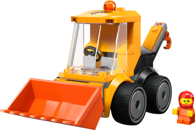 PELLE MÉCANIQUE DE CHANTIER - CITY 60483 - LEGO