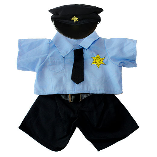 POLIZISTEN-OUTFIT - 40CM - MACH EINEN TEDDY