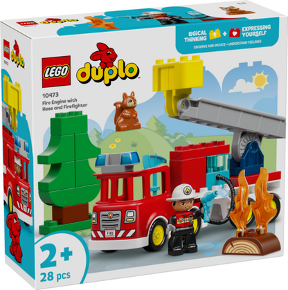 CAMION DE POMPIER ET LANCE - DUPLO 10473 - LEGO