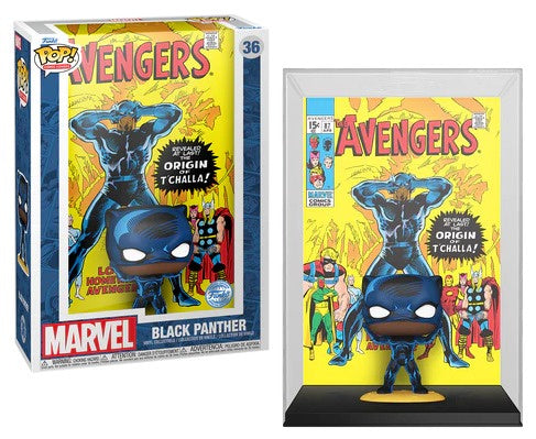 COUVERTURE DE COMIC BLACK PANTHER - FUNKO POP!